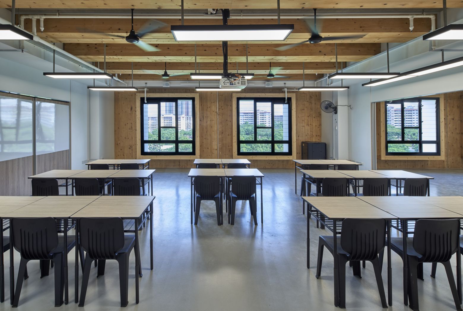 Mass Engineered Timber was used in Eunoia Junior College