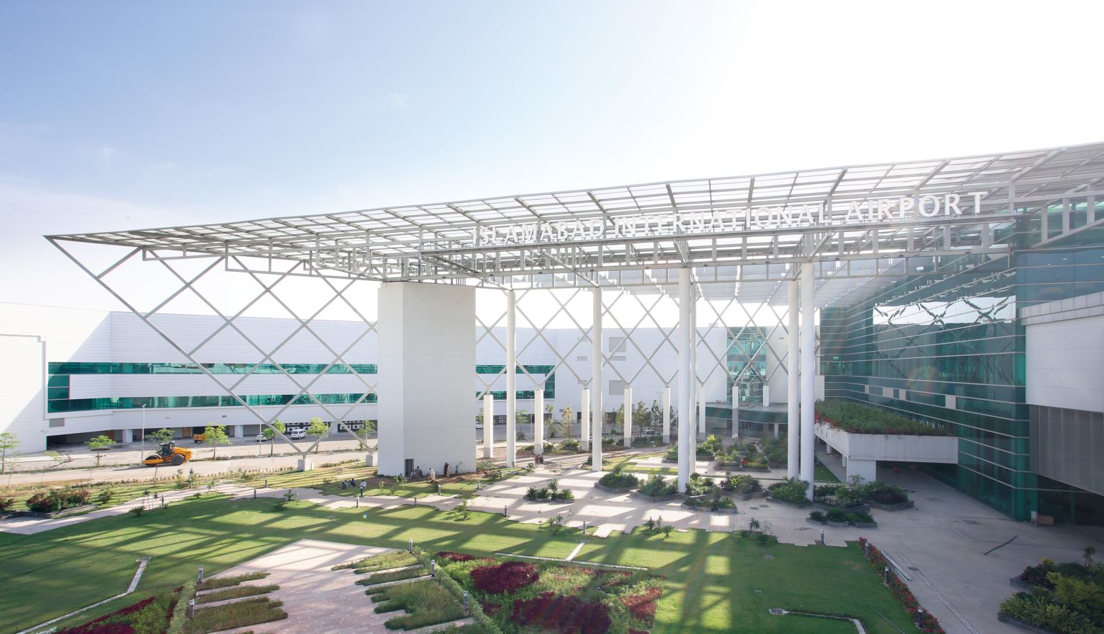 East Wing Garden, Islamabad International Airport, Pakistan