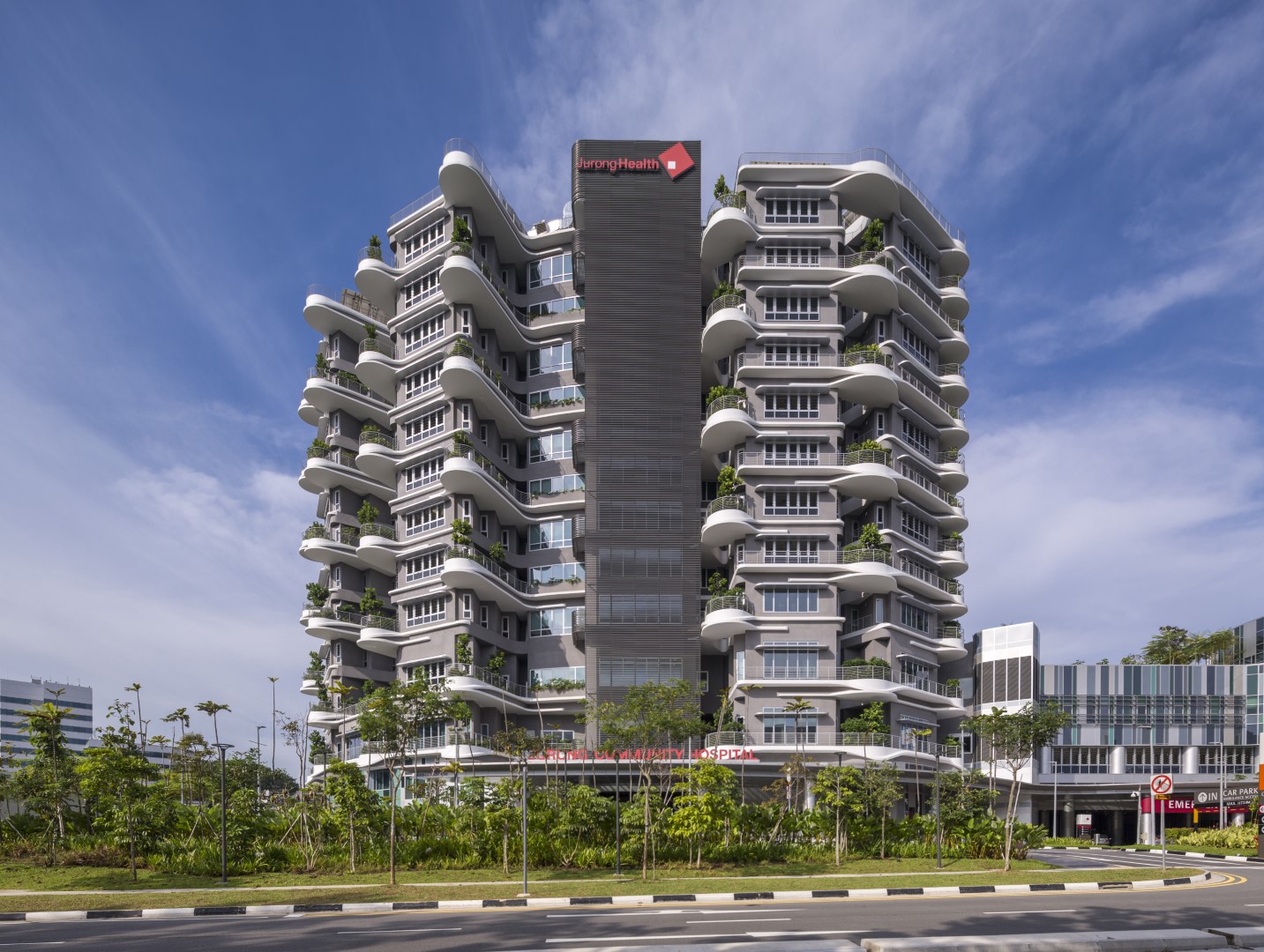 Exterior View of Ng Teng Fong Hospital, Singapore