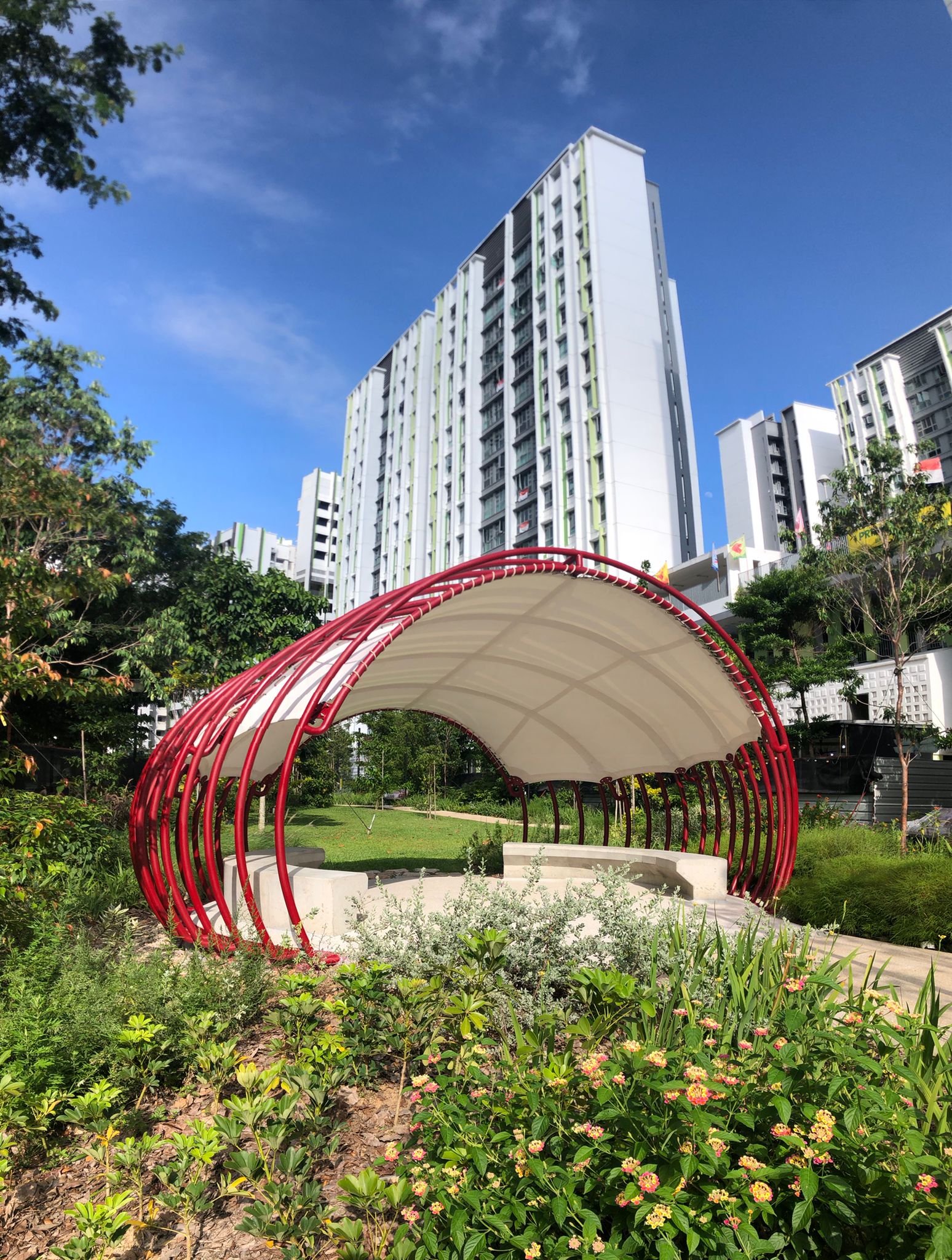 Greenway South Shelter, Bidadari Park, Singapore